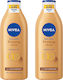 Nivea Q10 Стягащ Автобронзиращ Хидратиращ Лосион За Тяло 400 Мл X2