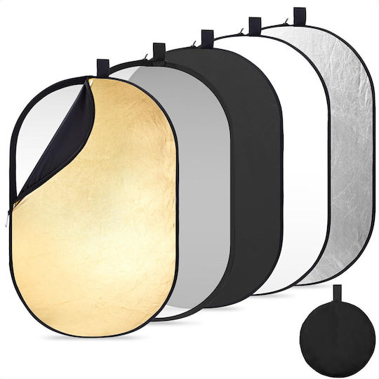 K&F Concept Foldable Photography Reflector 60.96cm 5-in-1 KF18.0010