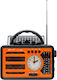 PX-767BTS Retro Portable Solar Radio with Bluet...