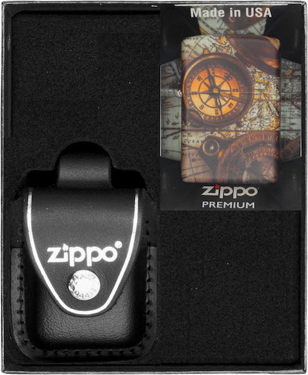 Zippo Αντιανεμικός Αναπτήρας Φλόγας σε Μπεζ χρώμα