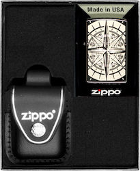 Zippo Feuerzeug Flamme Beige