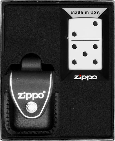Zippo Windproof Flame Lighter in Beige Colour