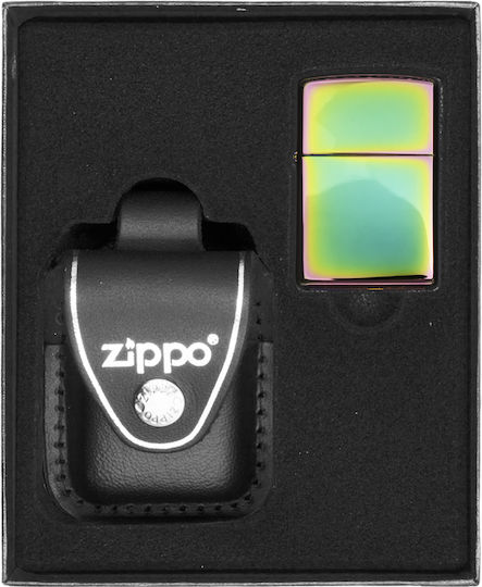 Zippo Ветроустойчива Запалка С Пламък В Бежов Цвят
