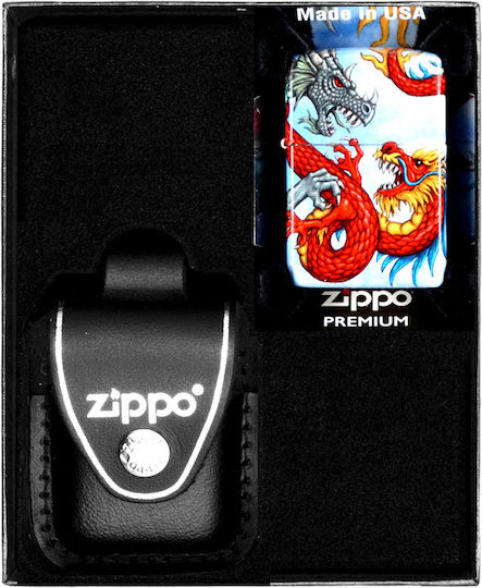 Zippo Winddichter Feuerzeuge Flamme in Beige Farbe