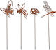 Garden Decoration On A Stake 4 Pcs