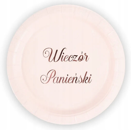 Papierplatten Bachelorette Party 18cm 6 Stück