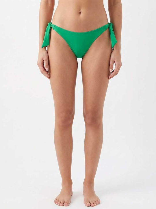 Bikinihosen Brasil mit Schnürung Grün