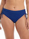 Bikinihosen Slip mit Schnürung Blau