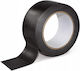 Allcolor Markierungsband aus Kunststoff in Schwarz Farbe Länge 33m