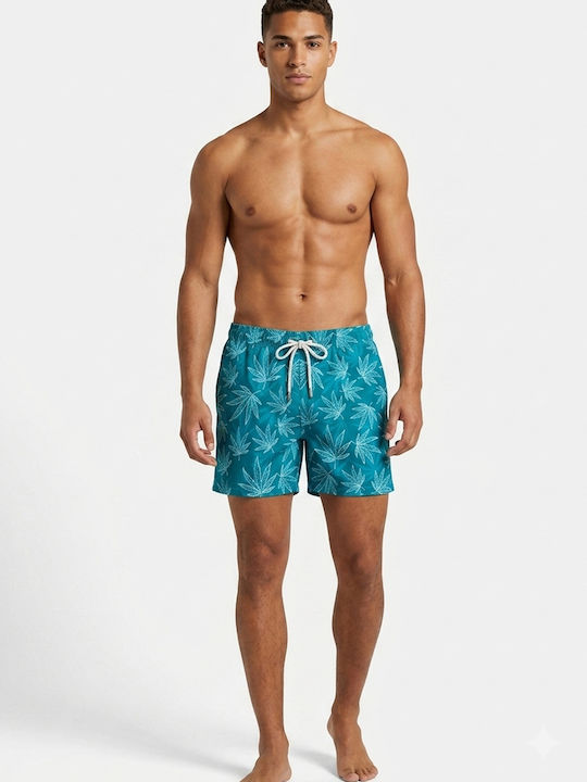 Men's Swimwear Bermuda Petrol Blue