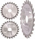 Falon-Tech Falon-Tech Schleifscheiben Für Holz Mit 24 Klinge 115mm
