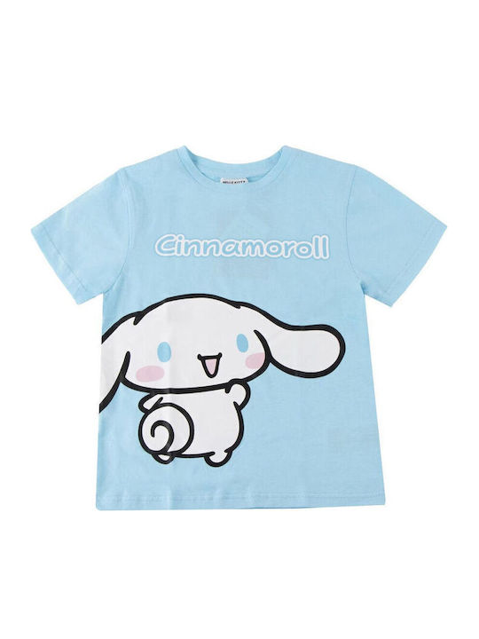 Παιδικό T-shirt Γαλάζιο Hello Kitty And Friends Cinnamoroll