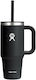 Hydro Flask Ποτήρι Θερμός Ανοξείδωτο 710ml Black με Λαβή και Καλαμάκι