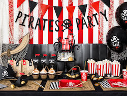 Red Pirate Cups 220ml 6pcs