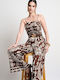 Women's Brown Jumpsuit