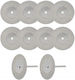 30 Mm Diamond Discs Dremel Mini Grinder 10 Pcs + 2 Mandrels