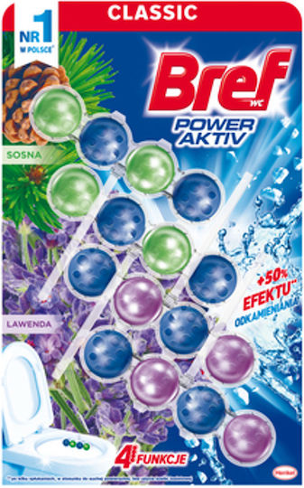 Henkel Bloc Pentru Toaletă cu Miros de Pin 4x50g