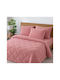 SteweHome Hälfte-Doppel Steppdecke 195x215cm Rosa