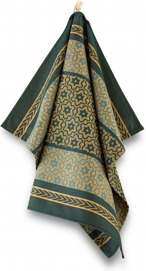 Zwoltex Prosop De Bucătărie Din 100% Bumbac Verde 50x70cm