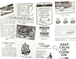 Natürliches Transparentpapier Bedrucktes Snack 1 17,5x28cm 10kg 23119