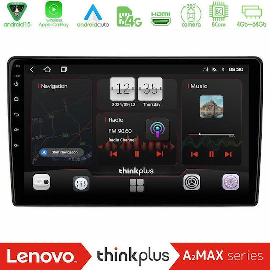 Lenovo Car Audio System for Ford Transit 2007 – 2013 (Bluetooth/USB/AUX/WiFi/GPS/Apple CarPlay/Android Auto) with 10" Touch Screen