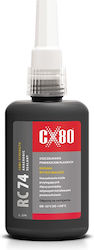 Cx80 Rc74 50ml Оранжев Анаеробен Лепило За Плоски Повърхности Метален Уплътнител