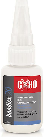 Cx80 Bondicx 20 20g Cyanoacrylate Glue Small Precise Surfaces