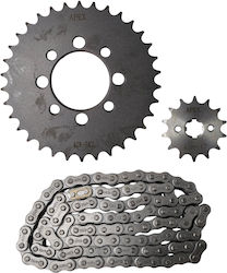 Αλυσιδογραναζο Suzuki Address Fl125 34x14t Hrc45 428h-100l Apex Αλυσιδογραναζο Suzuki Address Fl125 34x14t Hrc45 428h-100l Apex