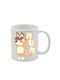White Bluey Mug