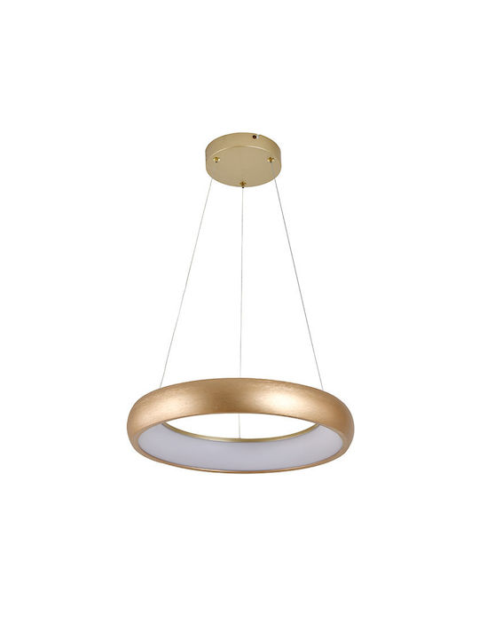 Horoz Electric Deckenleuchte Rose Gold LED mit Natürliches Weiß Licht