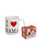 Out of the Blue I Love Mama Ceramic Mug