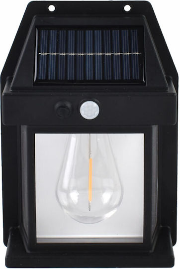 Bk-888 Lampă Solară de Perete 1W 600lm Alb Natural cu Senzor de Mișcare și Fotocelul IP65