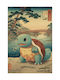 Poster Pokemon Squirtle Ukiyo An176 40cm X 50cm-70978pd154151