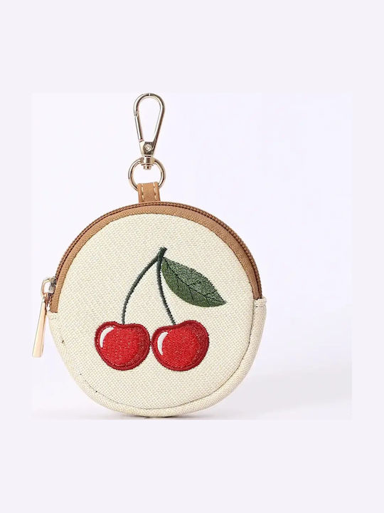 Signare Μπρελόκ Πορτοφολάκι Bubble Cherry Cream