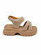 Sandale Anatomice Casual Damă Bej
