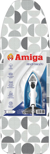Amiga Ironing Board Cover with Rubber Band Saturn 140x50cm