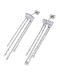 Puppis Dangle Earrings Made of Steel