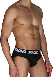 Macho Underwear Мъжки Секси Слип Черен