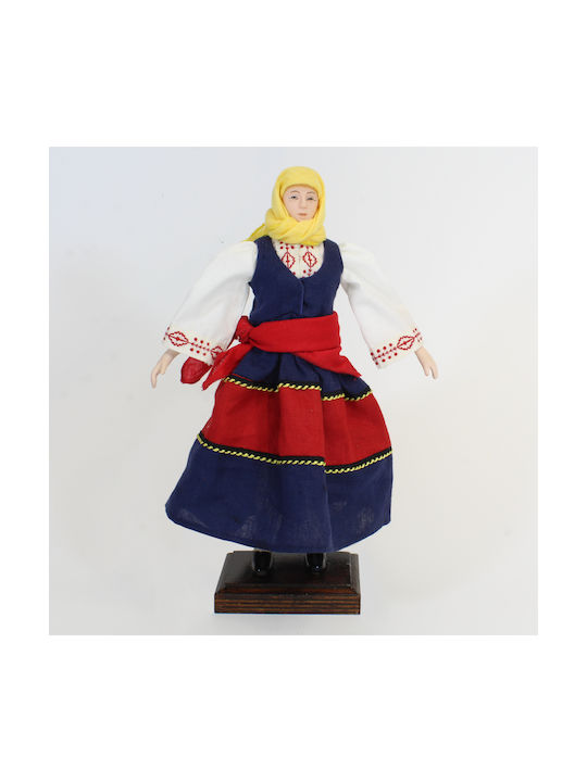 Decorative Porcelain Doll From Porcelain 19x7x28.3cm