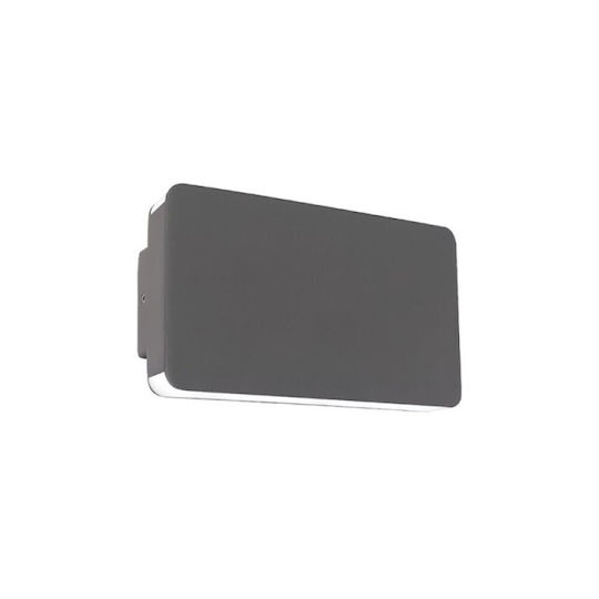 Viokef Tilly Водоустойчиво Стенно Външно Осветително Тяло LED 10W 3000K 17.5x9.5x95см