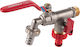 Ball Valve Two 1" 3-4" Connections F-comfort