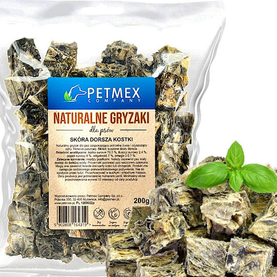 Petmex Λιχουδιά Σκύλου Διαίτης με Μπακαλιάρο 200gr