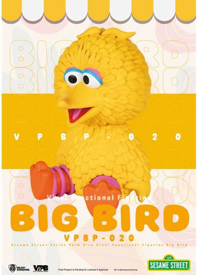 Sesame Street Κουμπαράς Βινυλίου Cookie Monster Ύψος 12cm Κίτρινο