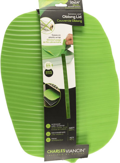 Καπάκι Σιλικόνης Charles Viancin Banana Leaf 35x25 Cm Πράσινο Mpn 1401eu Ean 3700527509488 Καπάκι Σιλικόνης Charles Viancin Banana Leaf 35x25 Cm Πράσινο Mpn 1401eu Ean 3700527509488