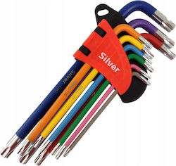 Silvertools Set 9 Torx Wrenches