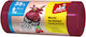 Jan Niezbędny Aromatic Trash Bags for Garden Capacity 35lt with Handles 26pcs Transparent