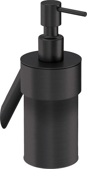 Deante Επιτοίχιο Dispenser από Ανοξείδωτο Ατσάλι Μαύρο