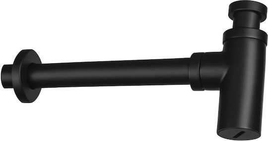 Deante Brass Sink Siphon Black