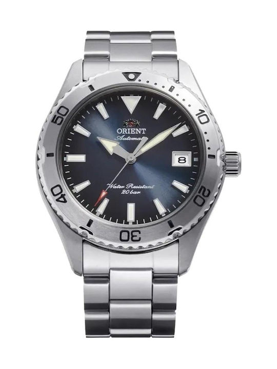 Orient Mako 40 Sports Men's Watch 39.9mm Automatic with Silver Metal Bracelet