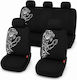 Black Car Seat Covers Tiger Universal 9 Pieces